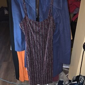 Forever 21 Black and Pink Striped Top